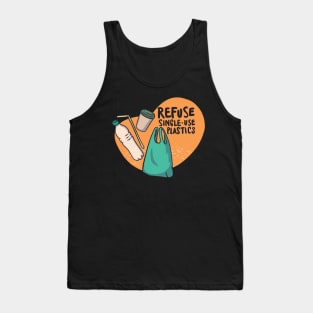 Refuse Single Use Plastic Tank Top